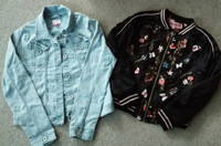 Girls Jackets Never Worn Like New Condition