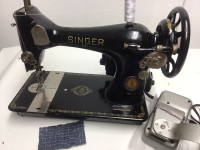 A. Singer sewing machine model 127