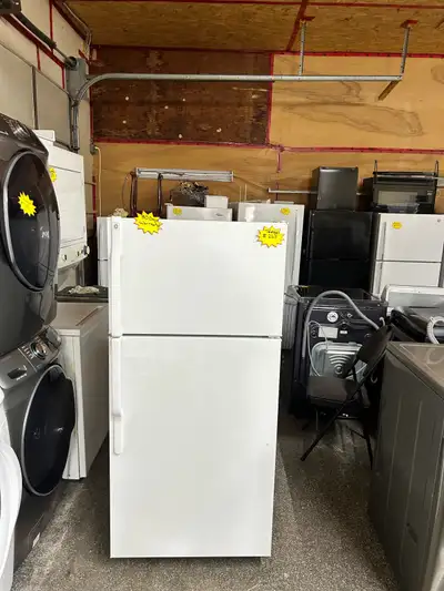 Fridge GE | %100 working 30 Days WarrantyTAS Appliances., View more