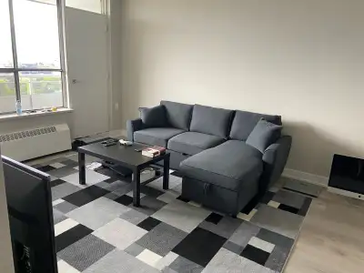 Couch (pull out + storage), View more