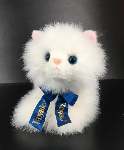 White Persian ROYALE Tissue Collectible Cat Plush GUND toy 12 in, View more