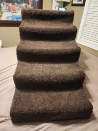 Dog cat pet steps stairs for beds and couches