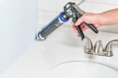 Caulking bathroom start $80, View more