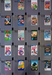 NES/SNES/N64 Jeux, consoles et accessoires (liste)