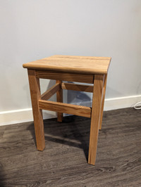 Wooden stool (Ikea?)