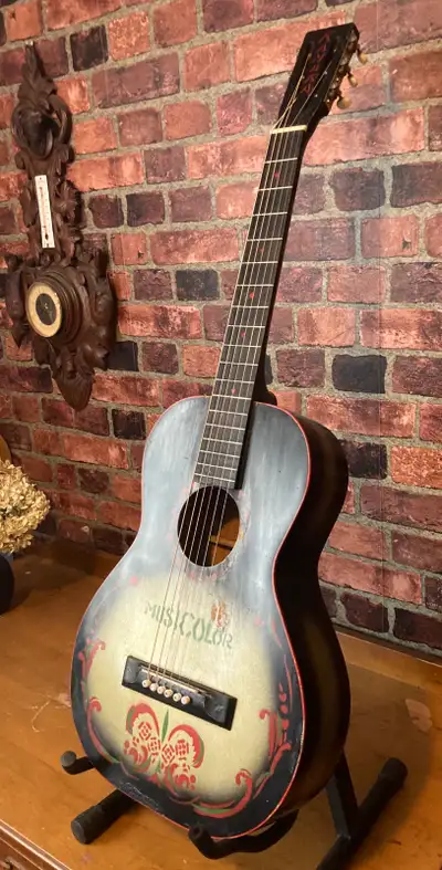 1930-40’s RSWILLIAMS stencil guitar , View more