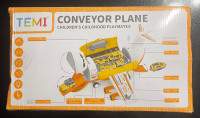 Toy plane with accessories