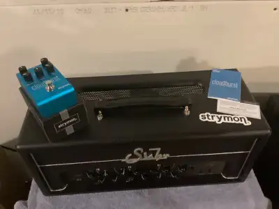 Suhr Pete Thorn signature head PT15, 3 channel, master volume amp, Bella clean (dumble style channel...