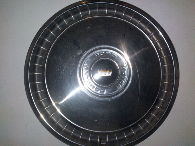 2 Ford Motor Company Crown Emblem Hubcaps in Other Parts & Accessories in St. Catharines