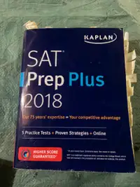 SAT Prep Book Study Guide Tests