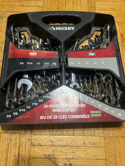 Husky 28-Piece Combination Wrench Set, View more