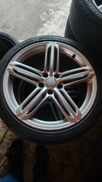 OEM Audi 19"x8.5" Speeline Peeler Wheels