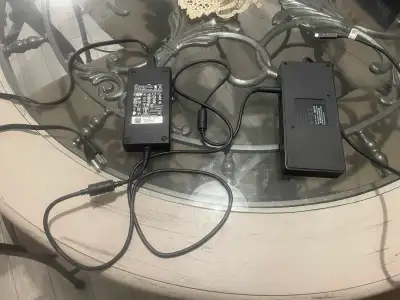 -These were not mine - selling “as is” -Dell dock station ( WD19 / not a Thunderbolt + 19.5 V adapte...