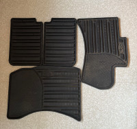 Rubber floor mats