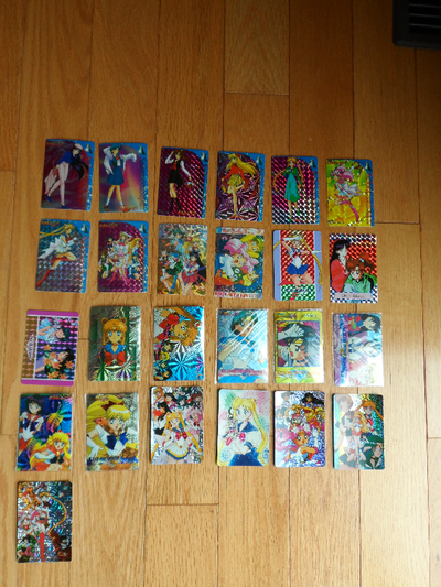 Sailor Moon vintage prismatic cards - 25 set 3. All are in near mint condition. Asking $8.00 per car...