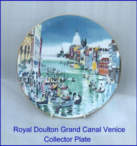 Grand Canal Venice Royal Doulton 10-1/4"  Plate