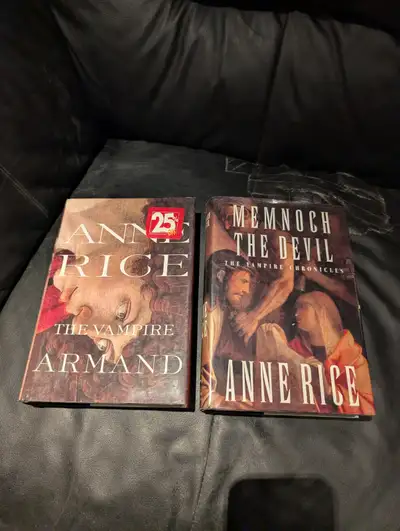 Horror vampire Anne Rice horror books lot for $20 total, View more