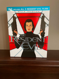 Resident Evil Complete 5 Blu-ray Movie Collection