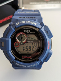 New blue G-Shock G-9300 Mudman Watch