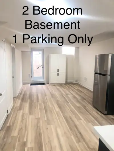 2 Bed 1 Bath Basement Apartment
