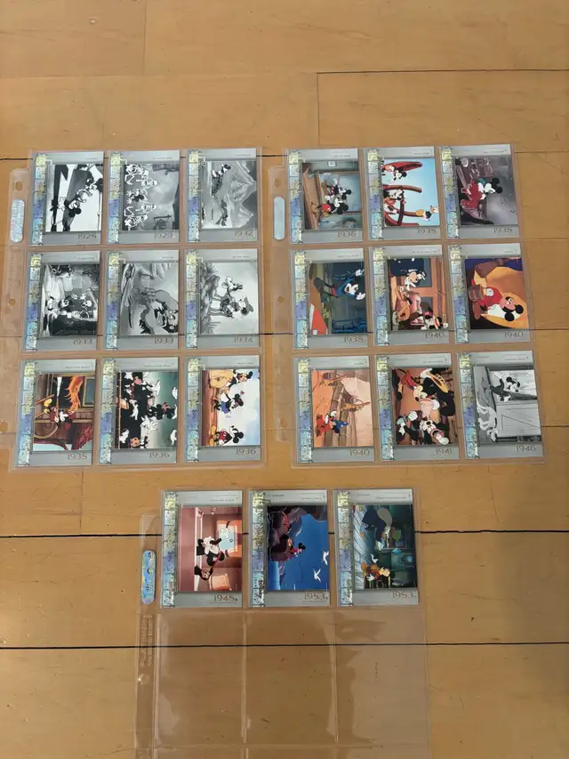 Disney Treasures Collection Cards 2003 Mickey Mouse Series in Arts & Collectibles in City of Montréal - Image 2