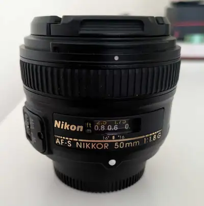 Nikon Nikkor AF-S 50mm 1.8G Lens, View more