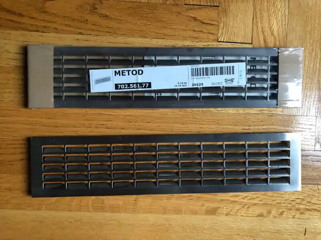 6 GRILLES D'AÉRATION IKEA METOD in Cabinets & Countertops in Longueuil / South Shore - Image 2