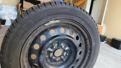 205/55/R16 Winter Tires with Rim used for Toyota Corolla. Used for 2 season. Selling because no long...