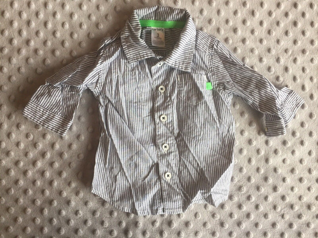 3T Carters Button Up Shirt in Clothing - 3T in Winnipeg