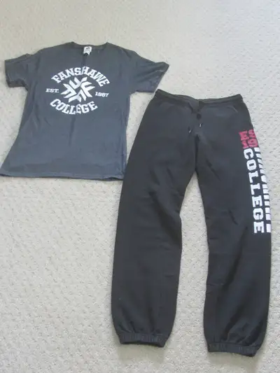 "Like New" Fanshawe College T-Shirt & Sweatpants, View more
