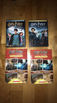 Harry Potter DVD’s and books