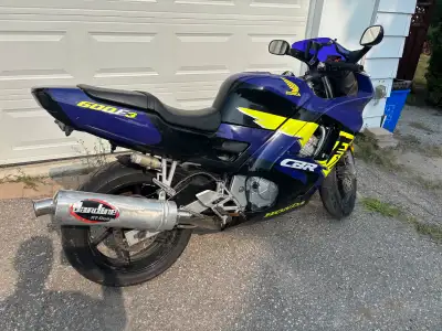 I'm selling a used 1995 Honda CBR 600cc F3 motorcycle, a true classic sportbike. This bike features...