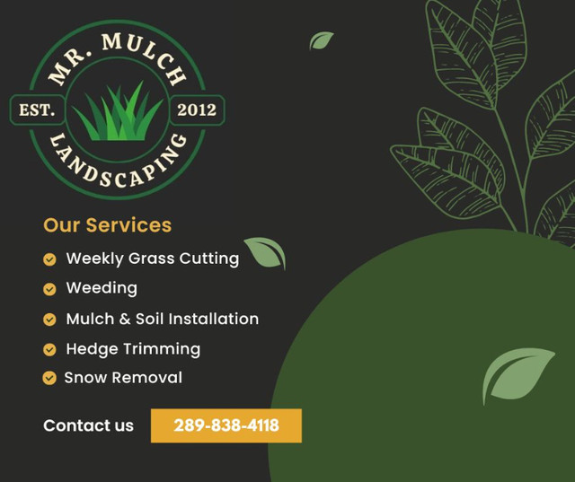 Spring Clean Ups / Lawn Care in Lawn, Tree Maintenance & Eavestrough in Hamilton
