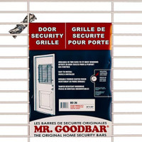 Door Security Grille, BD26 (Mr. Goodbar) 24''x26''