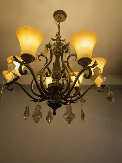 Chandelier Vintage Metal, View more