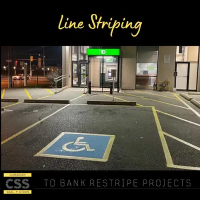 We work all over the GTA and beyond. Need clean, crisp lines for your parking lot? We offer professi...