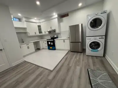 Available now: Brand new legal 2 bedroom plus den walkout basement for rent – in Bondhead, West Brad...