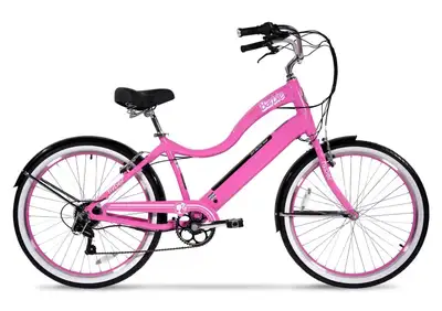 Barbie 26" Ladies 36V Electric Cruiser E-Bike, View more