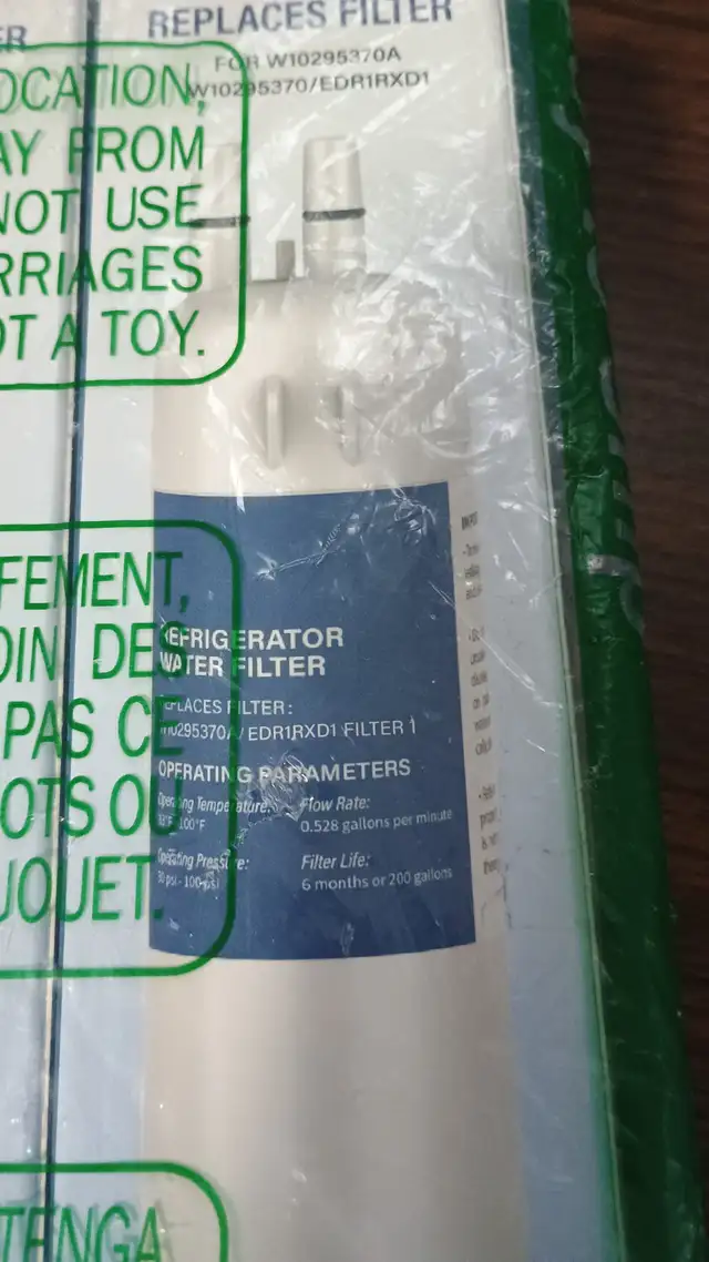 6 New Mountain Flow Refrigerator Water Filter - MF370 in Refrigerators in Kitchener / Waterloo - Image 5
