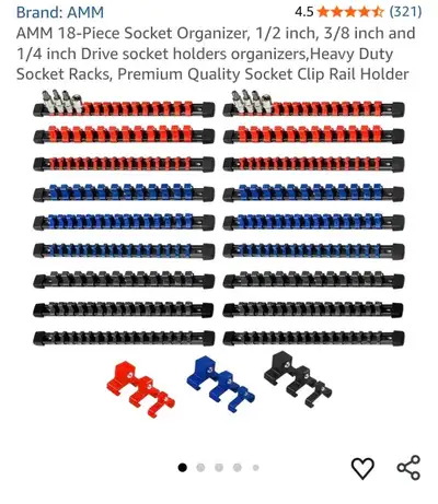AMM Socket Organizer, View more