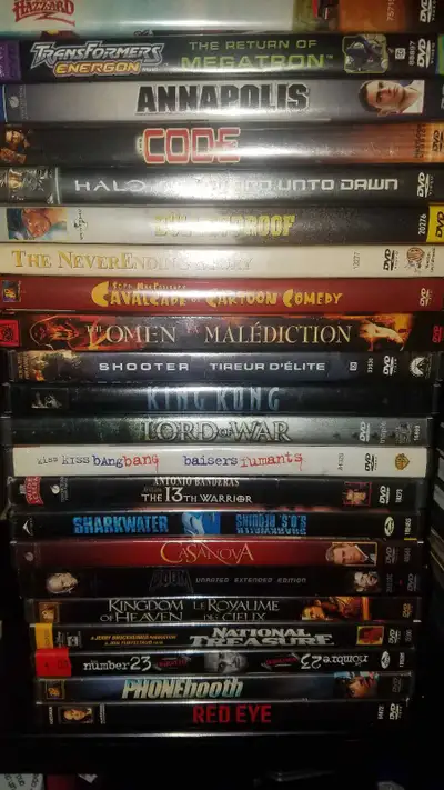70 + Movies For Sale, Blu-rays, DVD's & VHS $40 Takes All, View more