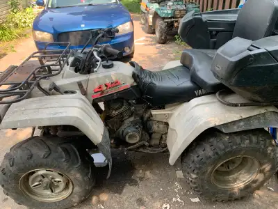 Runs everything works before the front ujoint broke(just needs to be replaced). The left side foot r...