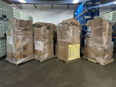 6 pallets available Amazon Monster Pallets Unprocessed Mixed Merchandise- New and Returns Great for...