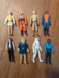 Star Wars Vintage Kenner 3.75 action figures