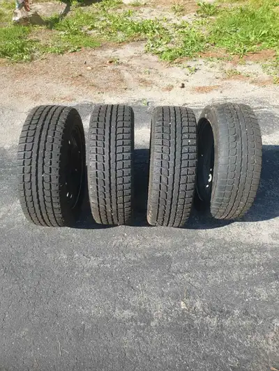 Selling the tires as a set only. 3 good and 1 decent, pickup and cash only please.
