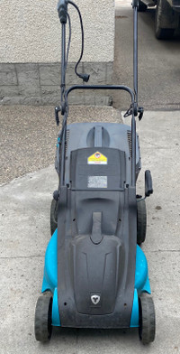 Yard works electric lawnmower 