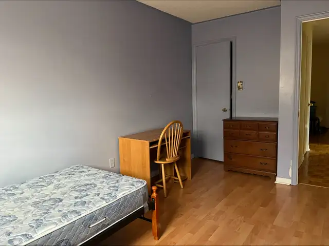 One upstairs spacious private bedroom for rent