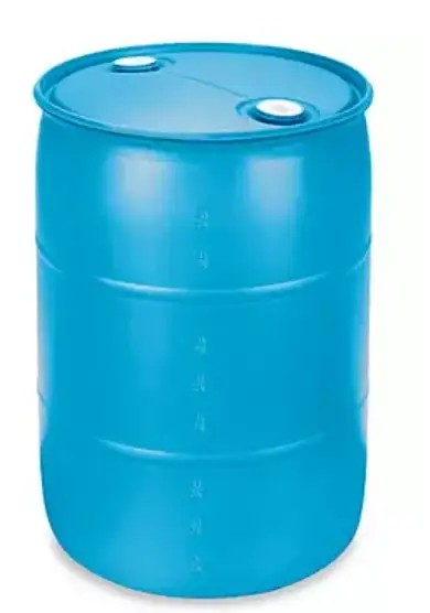 55 Gallon closed top drum. previously contained cleaning chemicals $20 each or 3 for $50