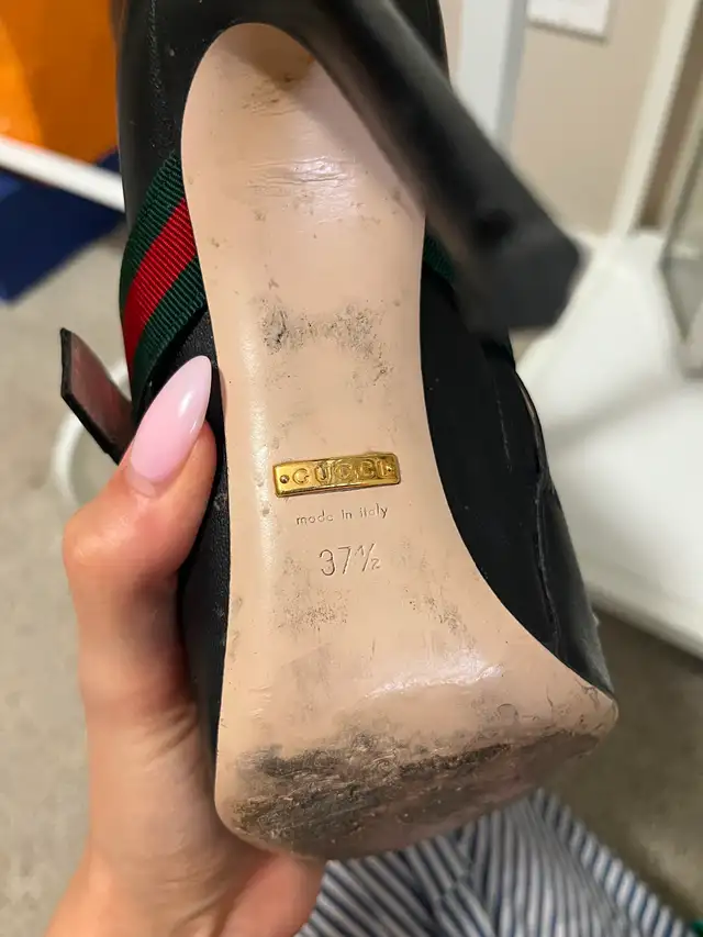 Gucci black leather high heel ankle boots in Women's - Shoes in Edmonton - Image 10