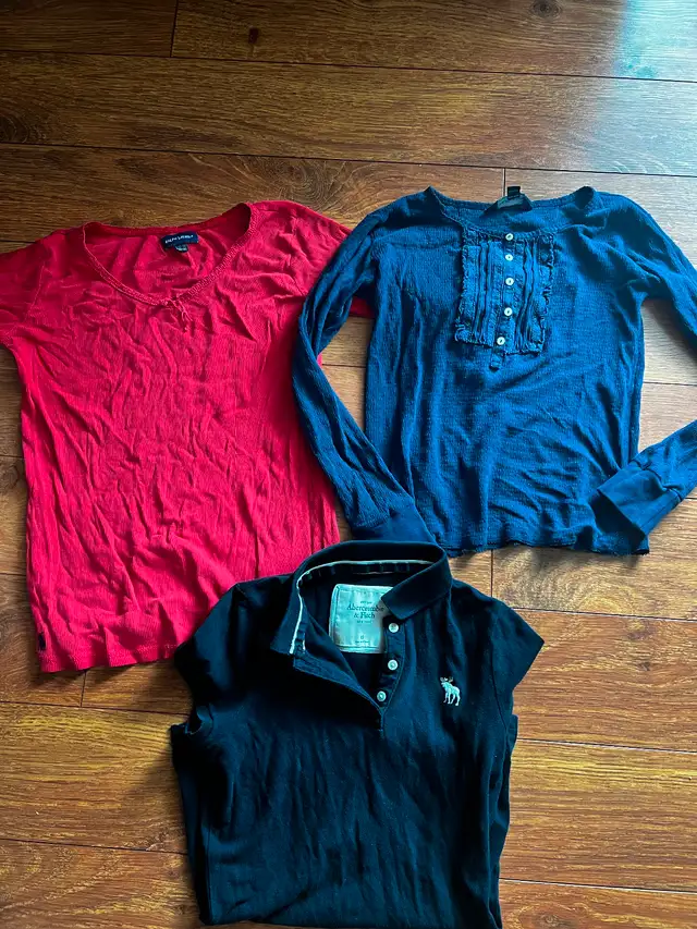 Ralph Lauren and Abercrombie girl tops  3 for $5 in Kids & Youth in Winnipeg - Image 2